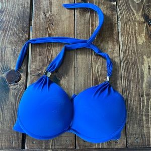 Royal Blue Push-Up Bikini Top